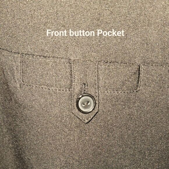 SOHO APPAREL LTD NEW YORK Plus size Women's Low Rise Black Cropped Slacks S: 16 - Picture 8 of 16